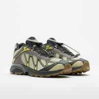 Salomon XT-Whisper Shoes in Aspargus Green and Dark Gull Gray / Endive thumbnail