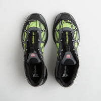 Salomon XT-Whisper Shoes in Black and Asphalt / Acid Lime thumbnail