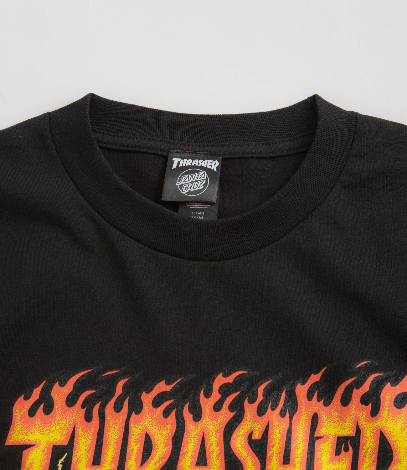 Santa Cruz x Thrasher O'Brien Reaper T-Shirt - Black | Flatspot