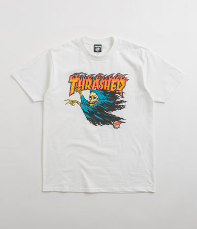 Santa Cruz x Thrasher O'Brien Reaper T-Shirt in White
