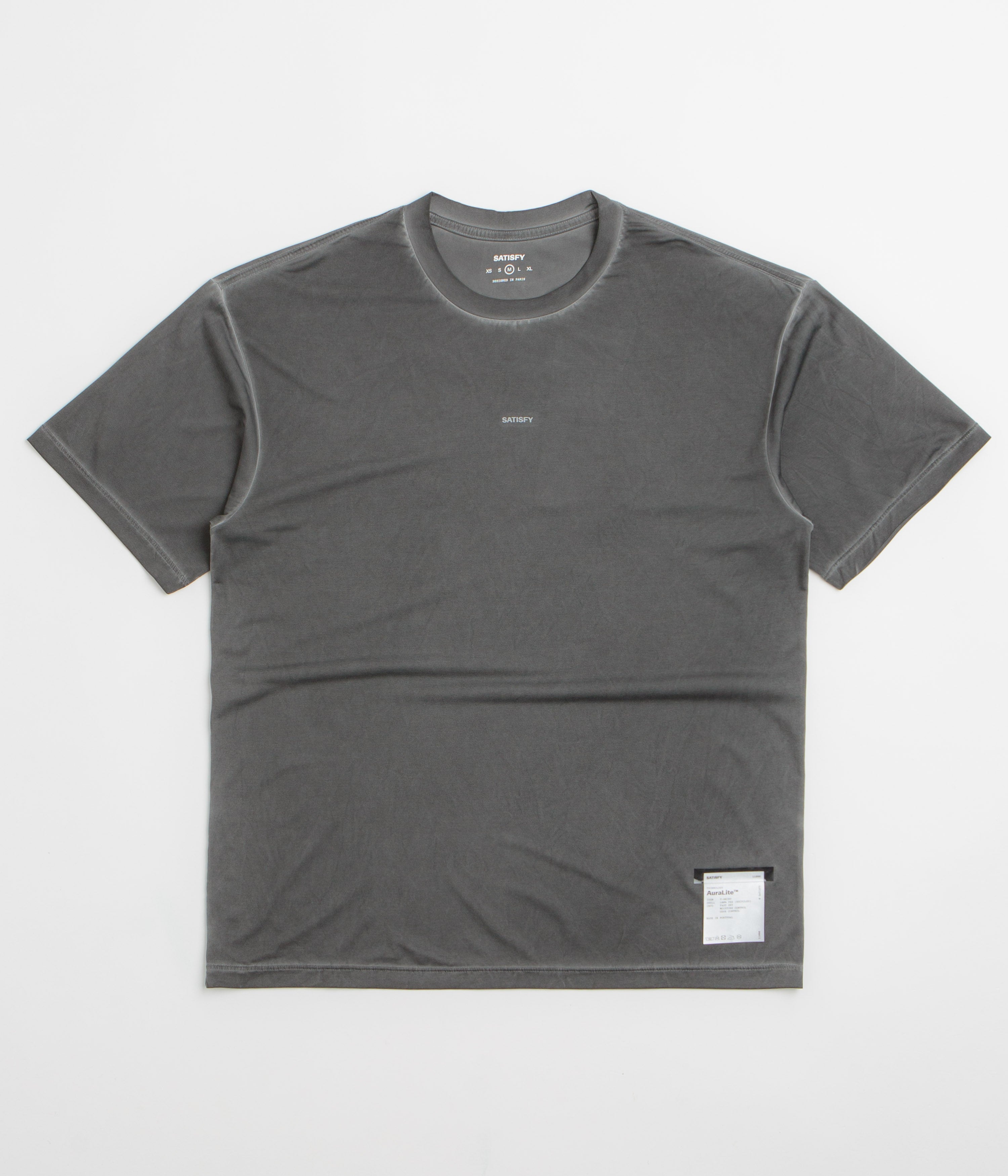 Satisfy AuraLite T-Shirt in Pigment Black