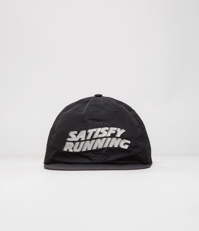 Satisfy FliteSilk Running Cap in Black