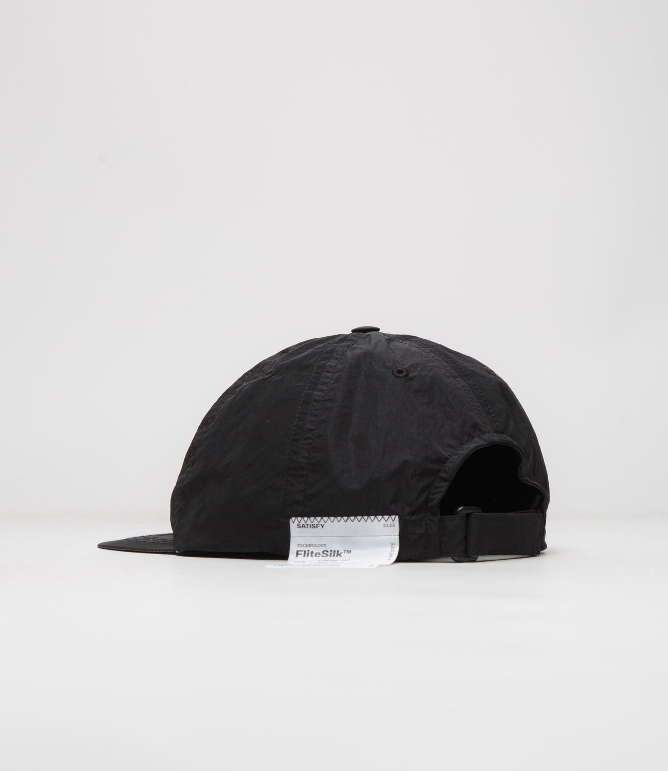 Satisfy FliteSilk Running Cap - Black | Flatspot