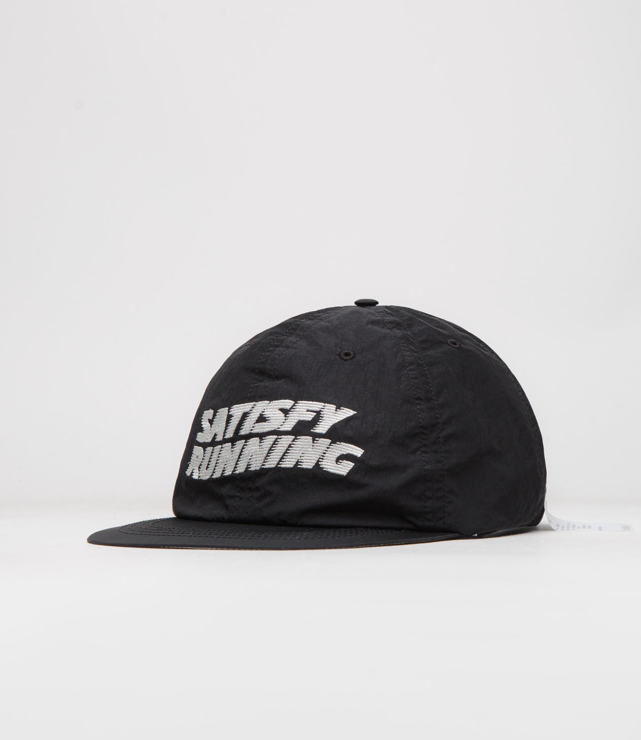 Satisfy FliteSilk Running Cap - Black | Flatspot