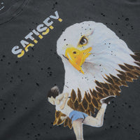 Satisfy MothTech Eagle T-Shirt - Aged Black thumbnail