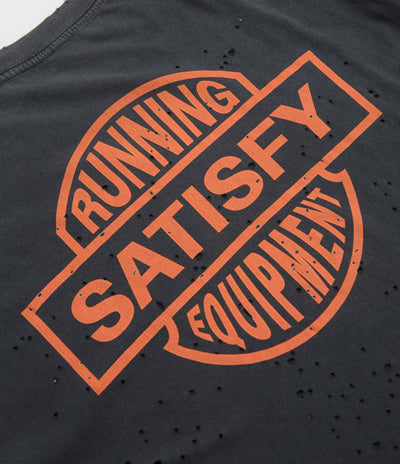 Satisfy MothTech Eagle T-Shirt - Aged Black