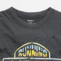 Satisfy MothTech Graphic T-Shirt in Aged Black thumbnail