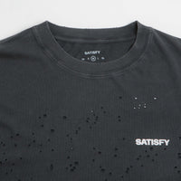 Satisfy MothTech Logo T-Shirt in Aged Black thumbnail