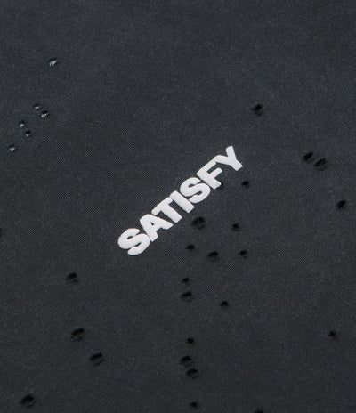 Satisfy MothTech Logo T-Shirt in Aged Black