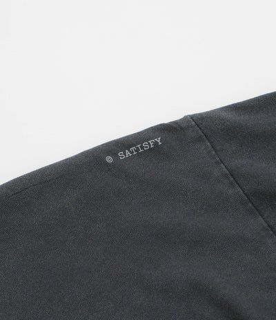 Satisfy MothTech Logo T-Shirt in Aged Black