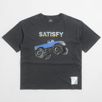 Satisfy MothTech Monster Truck T-Shirt in Aged Black thumbnail