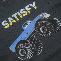 Satisfy MothTech Monster Truck T-Shirt in Aged Black thumbnail