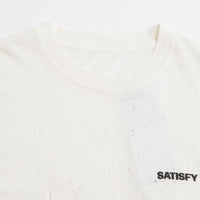 Satisfy MothTech T-Shirt in Off White and Black thumbnail