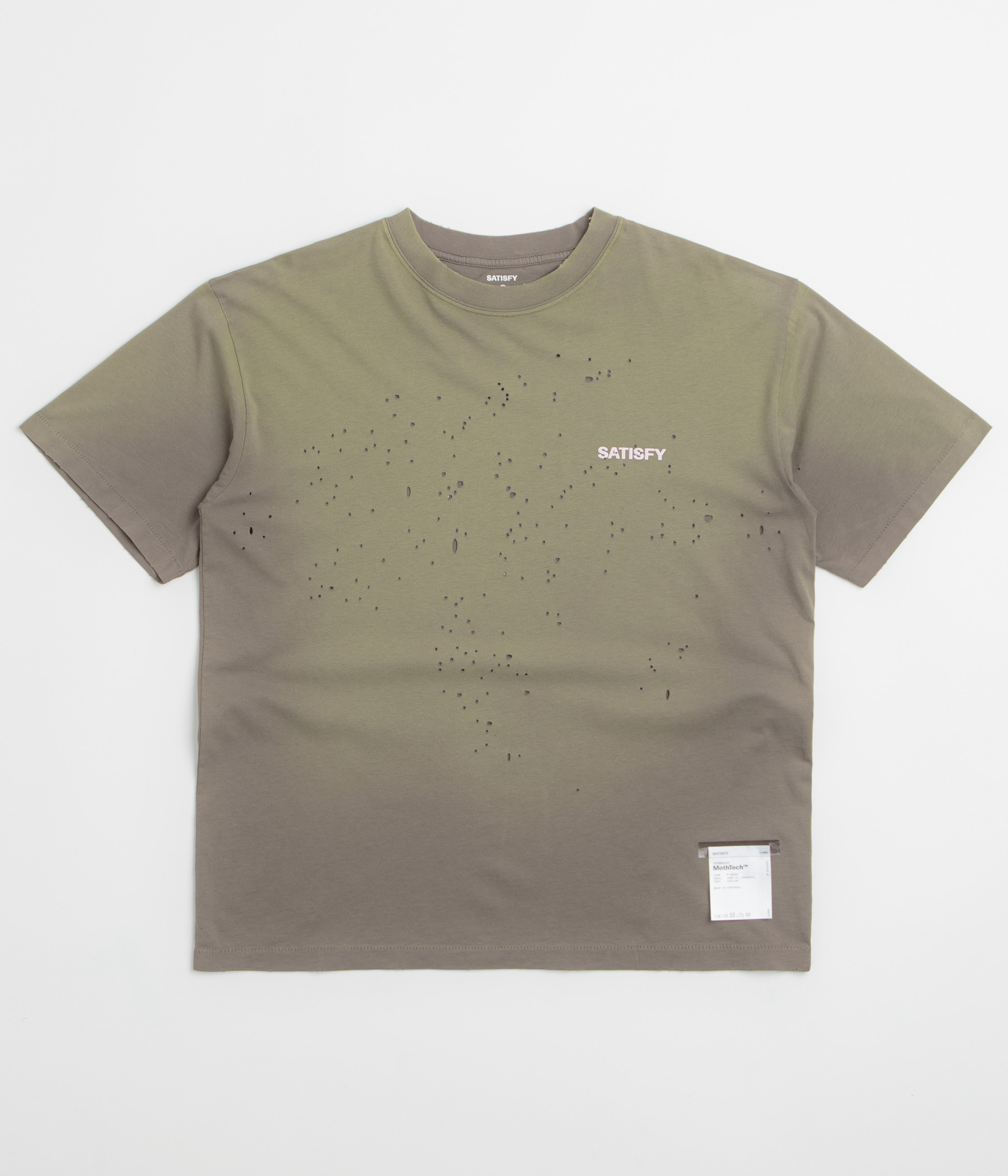 Satisfy MothTech T-Shirt in Sun Bleached Falcon