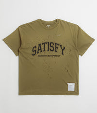 Satisfy MothTech T-Shirt in Sun Bleached Military Olive