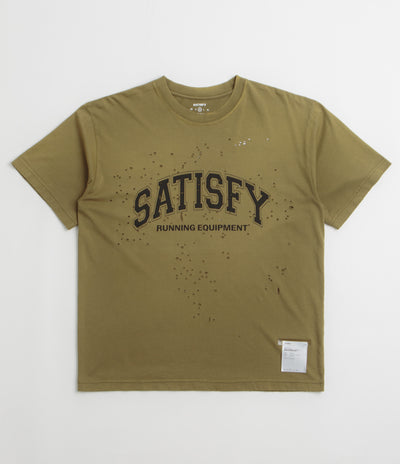 Satisfy MothTech T-Shirt in Sun Bleached Military Olive