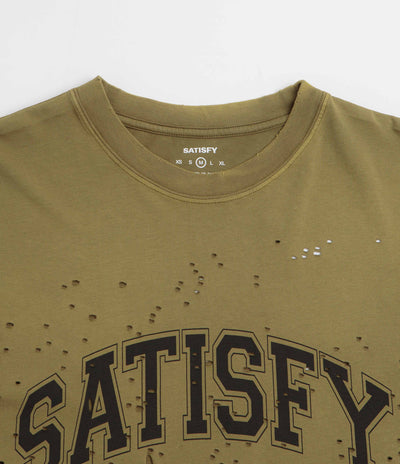 Satisfy MothTech T-Shirt in Sun Bleached Military Olive