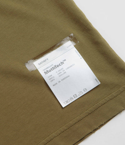 Satisfy MothTech T-Shirt in Sun Bleached Military Olive
