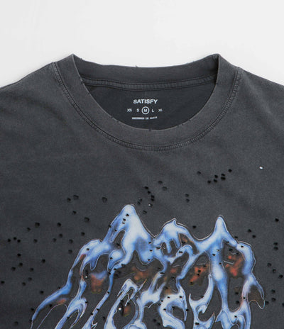 Satisfy MothTech Trail Master T-Shirt in Aged Black