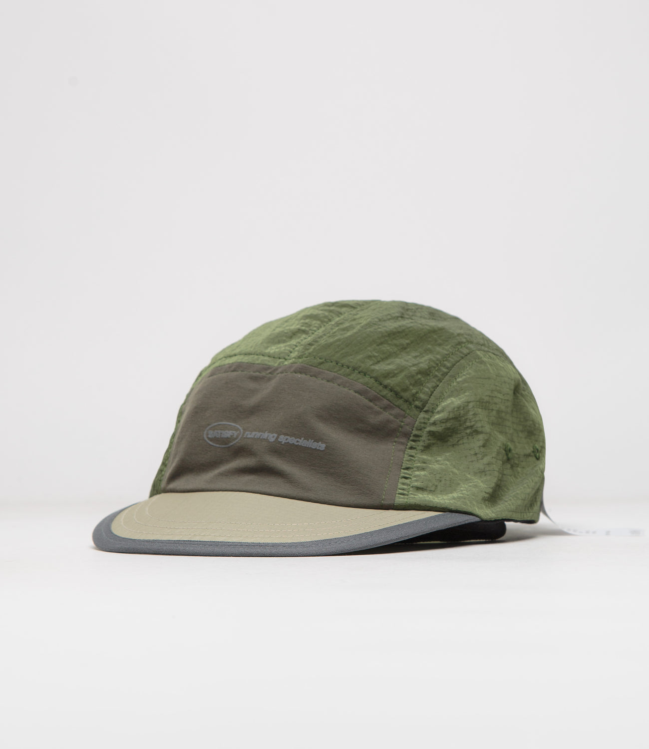 Casquette Satisfy Peaceshell Running Cult Member Cap 5115-BK-GA Casquette Satisfy Peaceshell Running Cult Member Cap 5115-BK-GA