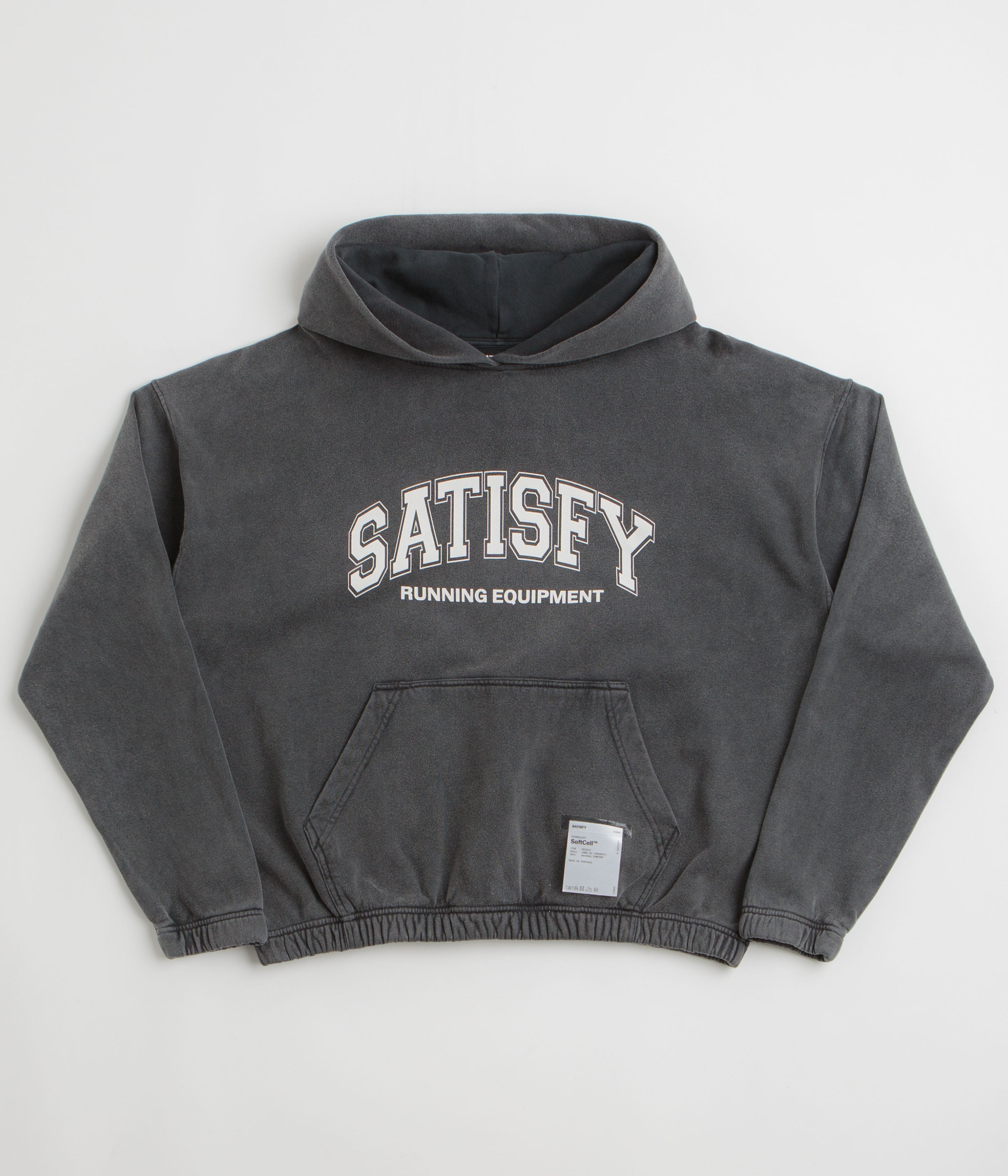 Satisfy SoftCell Hoodie in Aged Black and White