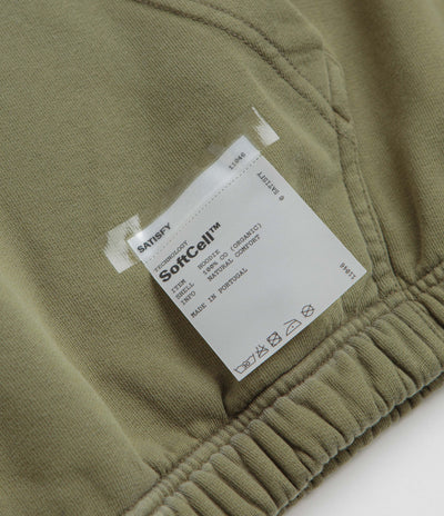 Satisfy SoftCell Hoodie in Sun Bleached Military Olive