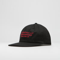 Sci-Fi Fantasy Business Post Cap in Black thumbnail