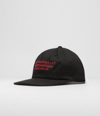Sci-Fi Fantasy Business Post Cap in Black