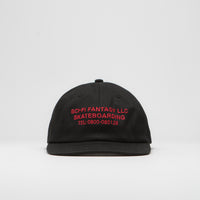 Sci-Fi Fantasy Business Post Cap in Black thumbnail