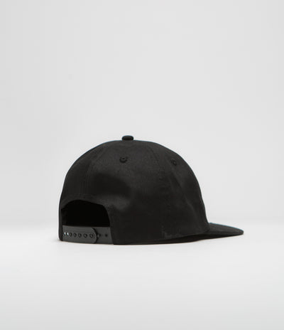 Sci-Fi Fantasy Business Post Cap in Black