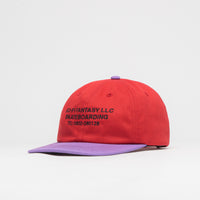 Sci-Fi Fantasy Business Post Cap - Red / Violet thumbnail