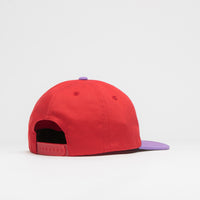 Sci-Fi Fantasy Business Post Cap - Red / Violet thumbnail