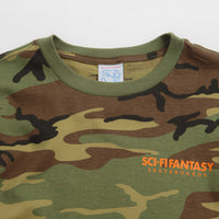 Sci-Fi Fantasy Camo T-Shirt in Green thumbnail