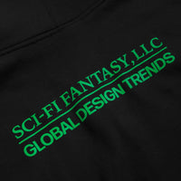 Sci-Fi Fantasy Design Trends Zip Up Hoodie - Black thumbnail