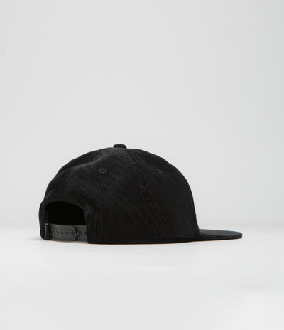 Sci-Fi Fantasy Flying Rose Cap in Black