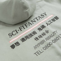 Sci-Fi Fantasy Industrial Hoodie - Sage thumbnail