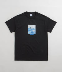 Sci-Fi Fantasy Killer Whale T-Shirt in Black