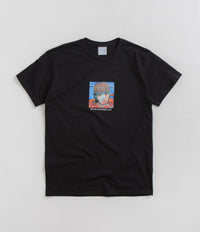 Sci-Fi Fantasy Leaking Eyes T-Shirt in Black