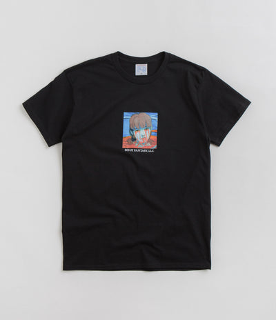 Sci-Fi Fantasy Leaking Eyes T-Shirt in Black