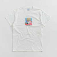 Sci-Fi Fantasy Leaking Eyes T-Shirt in White thumbnail