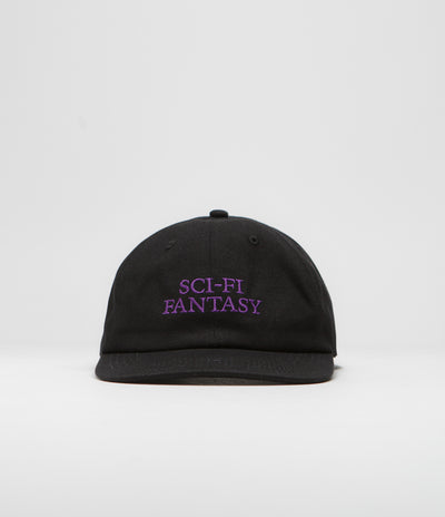 Sci-Fi Fantasy Logo Cap - Black