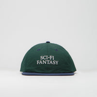 Sci-Fi Fantasy Nylon Logo Cap in Green thumbnail
