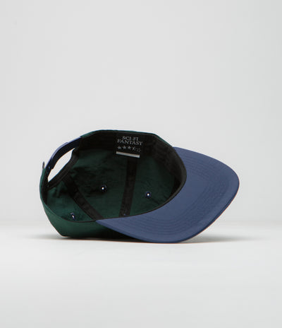 Sci-Fi Fantasy Nylon Logo Cap in Green