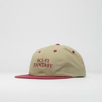 Sci-Fi Fantasy Nylon Logo Cap in Natural thumbnail