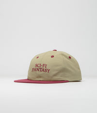 Sci-Fi Fantasy Nylon Logo Cap in Natural