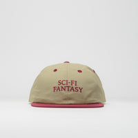 Sci-Fi Fantasy Nylon Logo Cap in Natural thumbnail