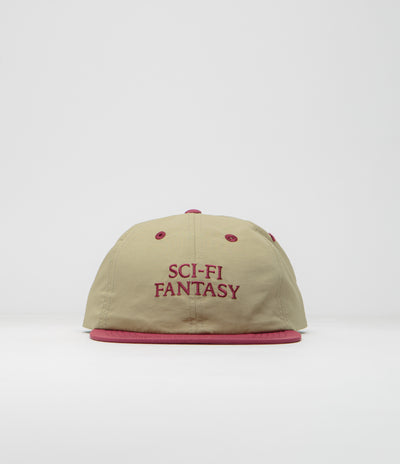 Sci-Fi Fantasy Nylon Logo Cap in Natural