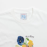 Sci-Fi Fantasy Pansy Society T-Shirt - White thumbnail