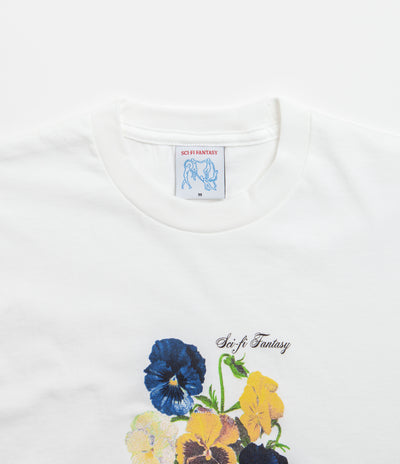 Sci-Fi Fantasy Pansy Society T-Shirt - White
