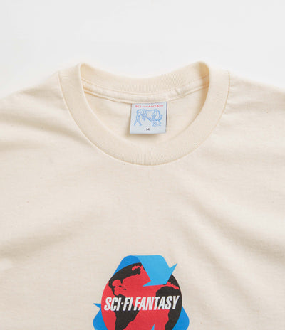 Sci-Fi Fantasy Recycle T-Shirt in Natural